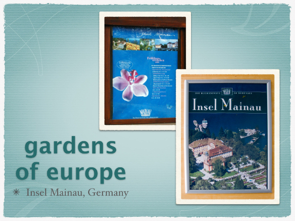 *gardens of Mainau cover